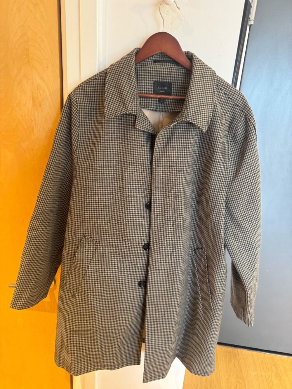 J.Crew Ludlow Houndstooth Car Coat - Picture 3 of 7